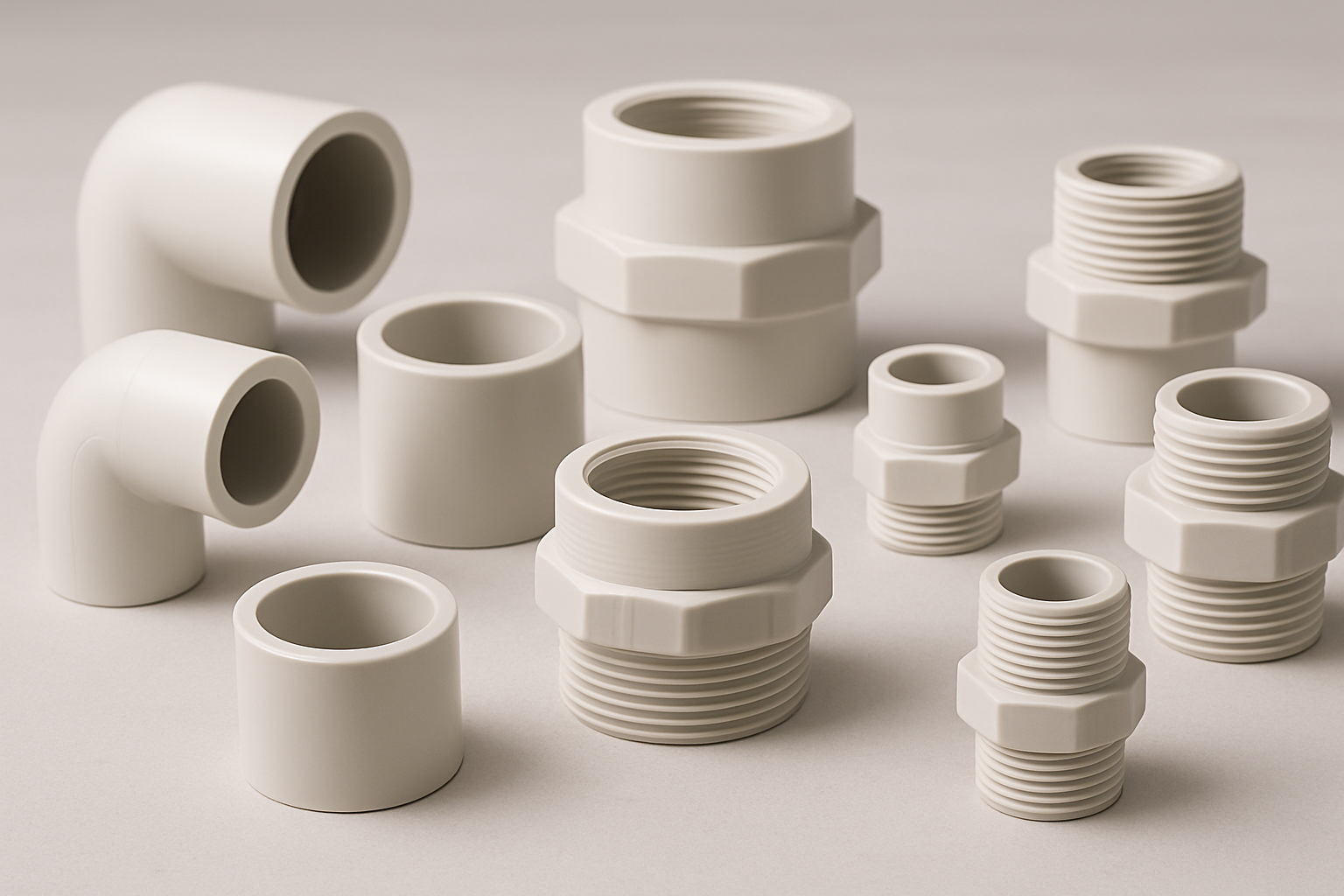 PVC Plumbing Fittings for Residential Buildings