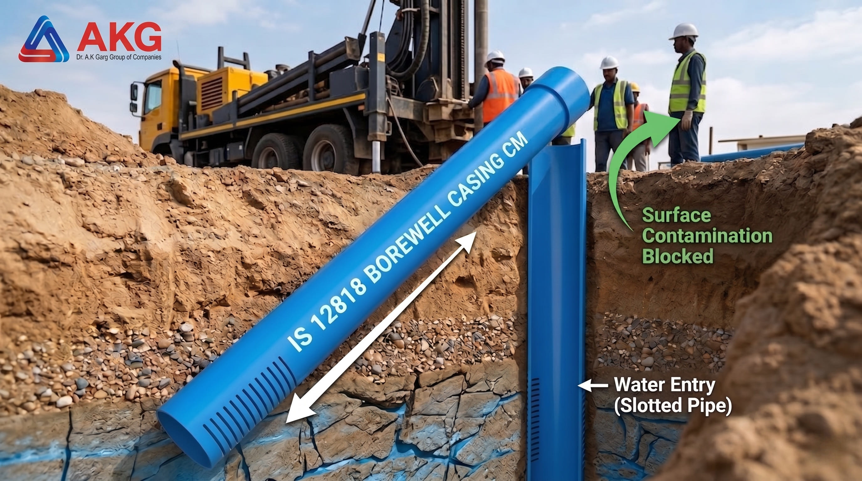 What Is a Casing in Borewell and Why It Is Used