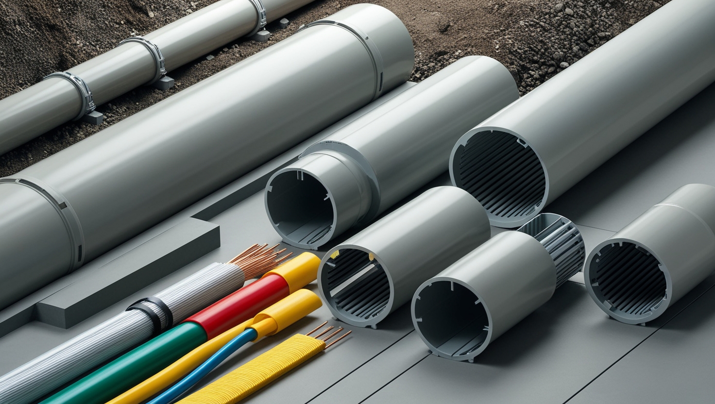 PVC Cable Management System