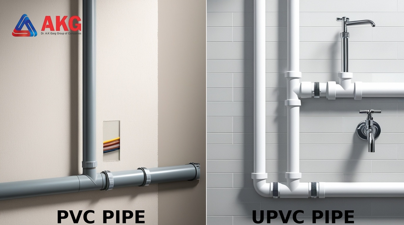 Understanding the Difference Between PVC Pipes and UPVC Pipes